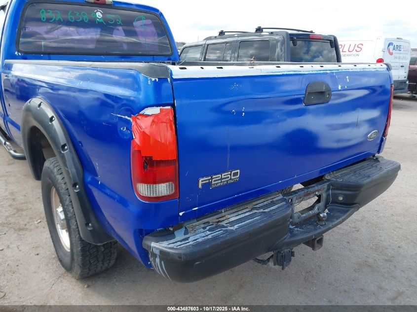 2003 Ford F-250 Lariat/Xl/Xlt VIN: 1FTNW21L33EA32781 Lot: 43487603