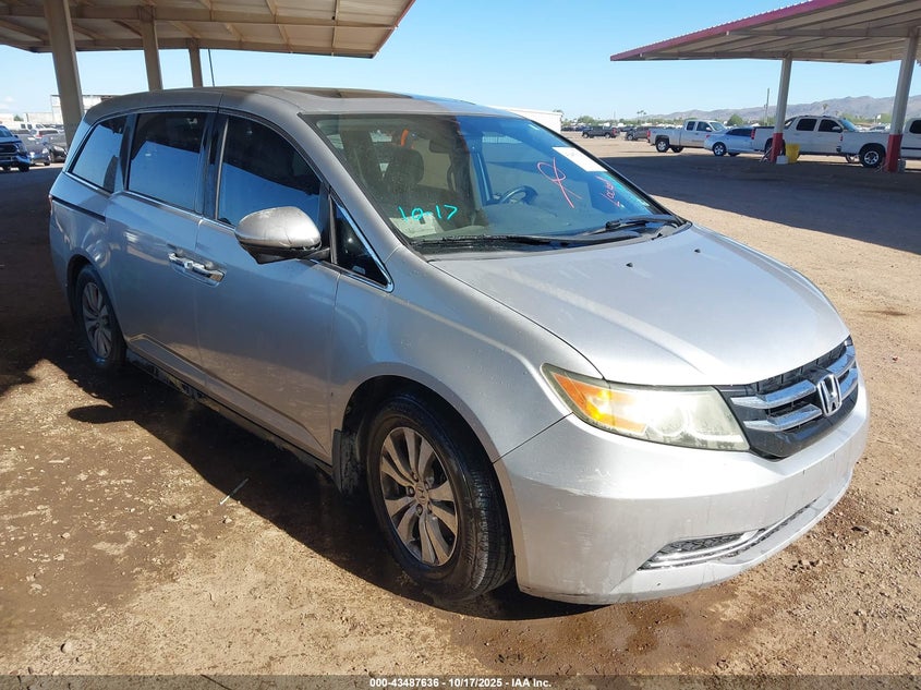 2014 HONDA ODYSSEY EX-L - 5FNRL5H61EB076596