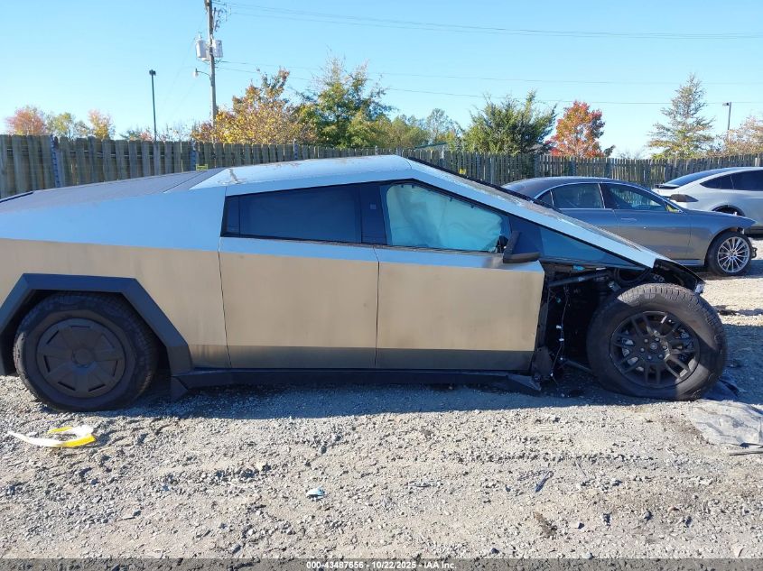 2025 Tesla Cybertruck All-Wheel Drive VIN: 7G2CEHED1SA058772 Lot: 43487656
