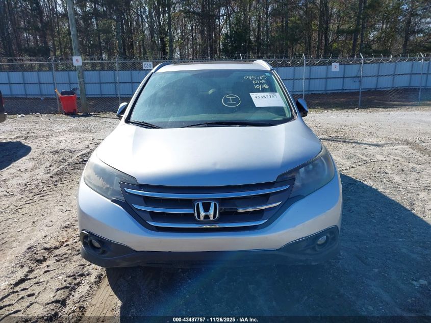 2012 Honda Cr-V Ex-L VIN: 5J6RM3H71CL045105 Lot: 43487757