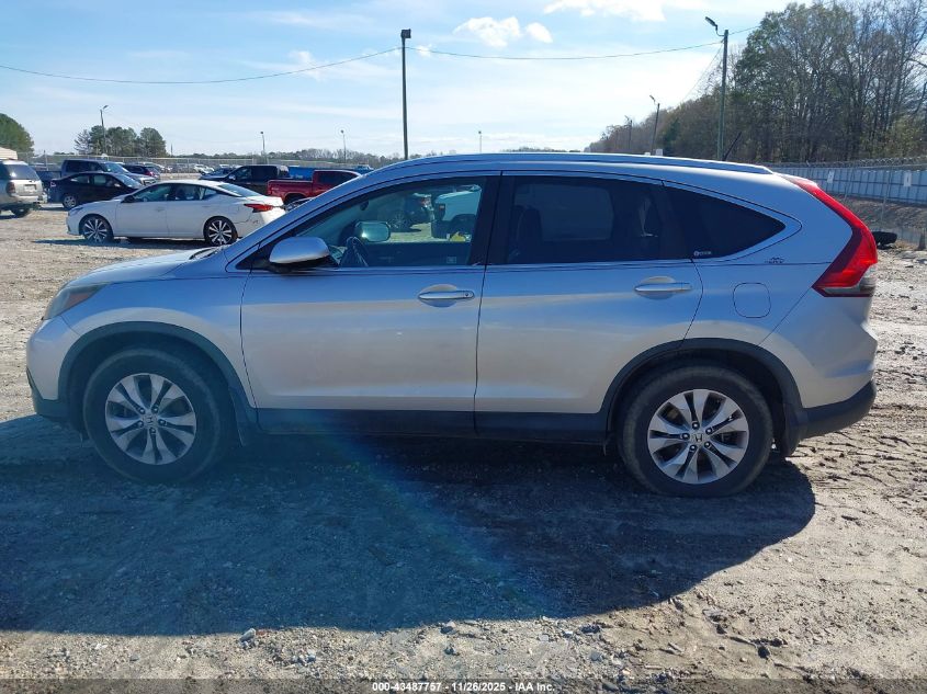 2012 Honda Cr-V Ex-L VIN: 5J6RM3H71CL045105 Lot: 43487757