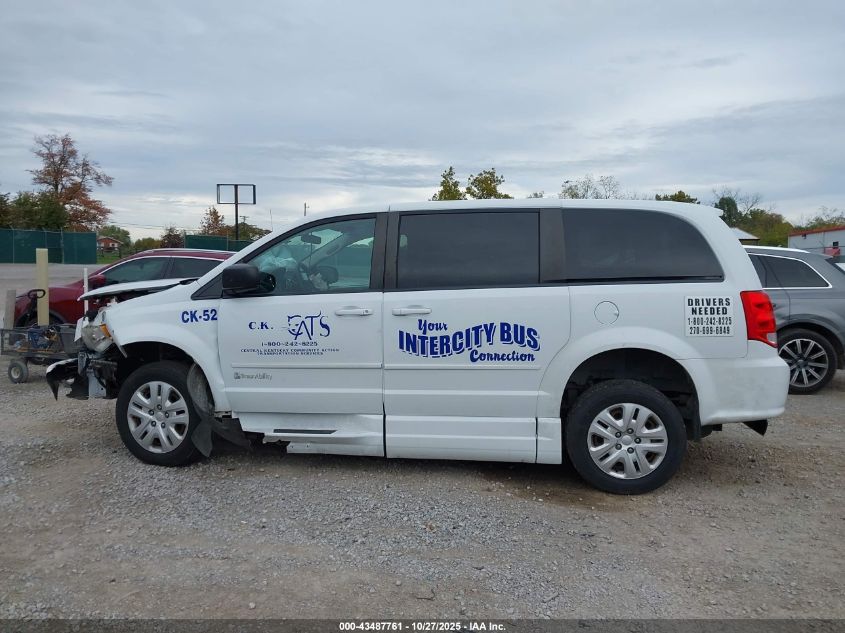 2017 Dodge Grand Caravan Se VIN: 2C7WDGBG6HR767499 Lot: 43487761