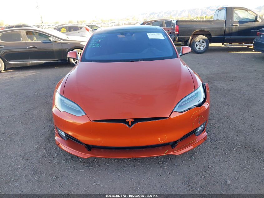 2016 Tesla Model S 90D/P100D/P85D/P90D VIN: 5YJSA1E40GF150855 Lot: 43487773