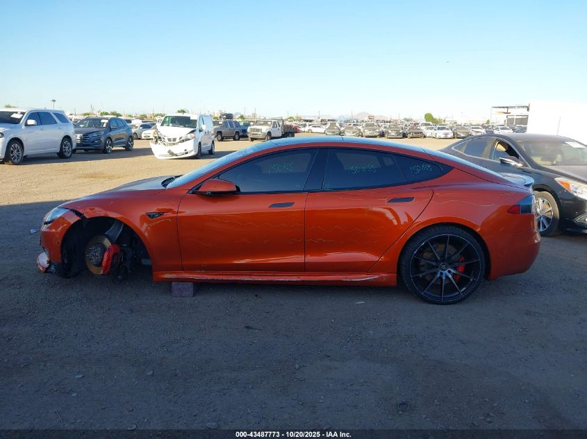 2016 Tesla Model S 90D/P100D/P85D/P90D VIN: 5YJSA1E40GF150855 Lot: 43487773