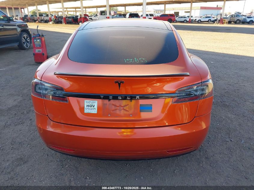 2016 Tesla Model S 90D/P100D/P85D/P90D VIN: 5YJSA1E40GF150855 Lot: 43487773