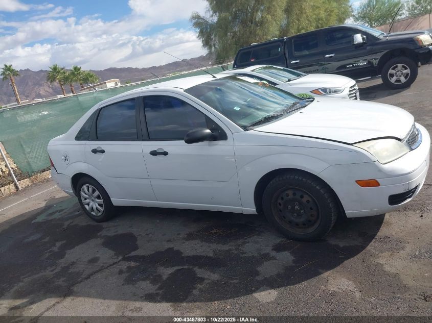 2005 Ford Focus Zx4 VIN: 1FAFP34N15W143630 Lot: 43487803