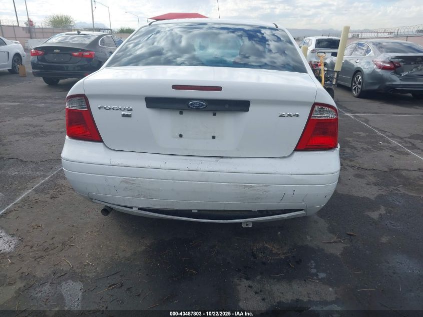 2005 Ford Focus Zx4 VIN: 1FAFP34N15W143630 Lot: 43487803