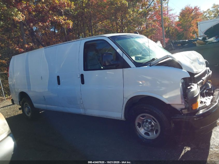 2021 Chevrolet Express Cargo Rwd 2500 Extended Wheelbase Wt VIN: 1GCWGBFP4M1153826 Lot: 43487820