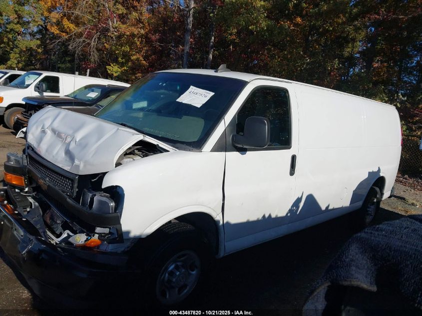 2021 Chevrolet Express Cargo Rwd 2500 Extended Wheelbase Wt VIN: 1GCWGBFP4M1153826 Lot: 43487820