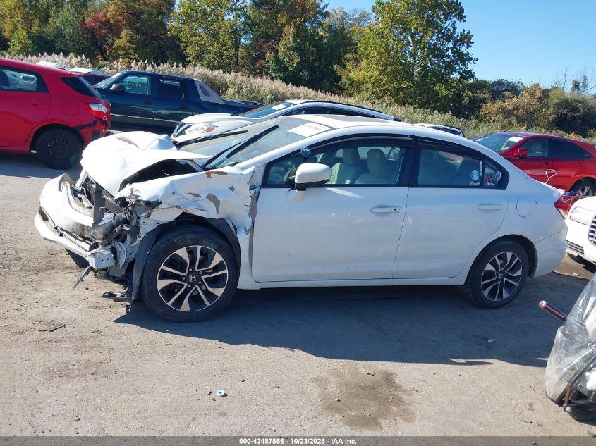 2014 Honda Civic Ex VIN: 19XFB2F89EE246010 Lot: 43487856