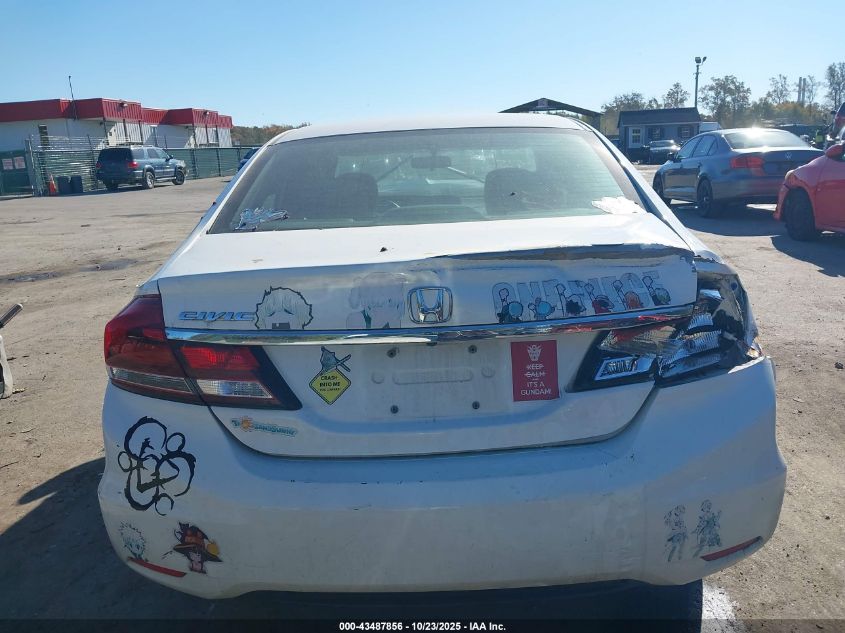 2014 Honda Civic Ex VIN: 19XFB2F89EE246010 Lot: 43487856