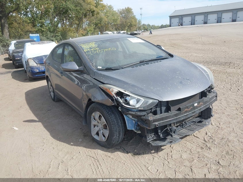2016 HYUNDAI ELANTRA SE - KMHDH4AEXGU646043