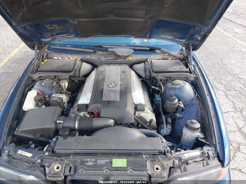 2000 BMW 540Ia VIN: WBADN6345YGM65975 Lot: 43488141