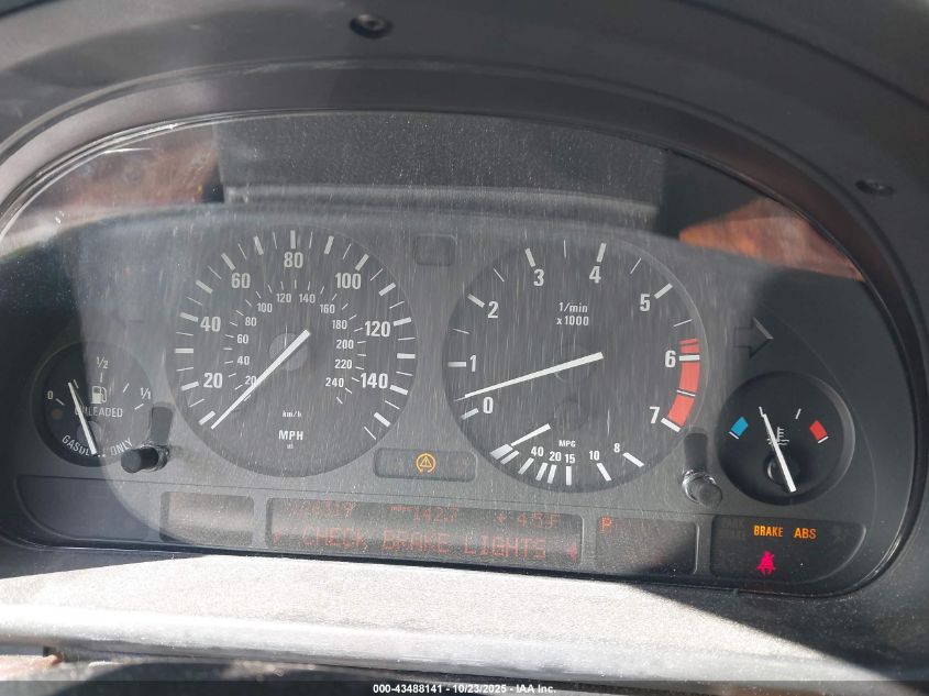 2000 BMW 540Ia VIN: WBADN6345YGM65975 Lot: 43488141