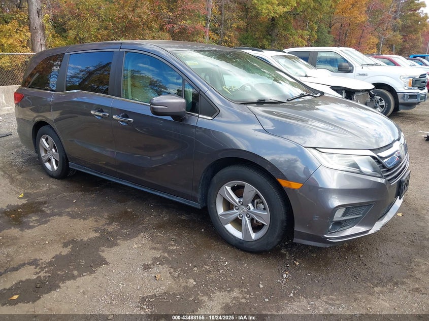 2018 HONDA ODYSSEY EX-L - 5FNRL6H71JB071648