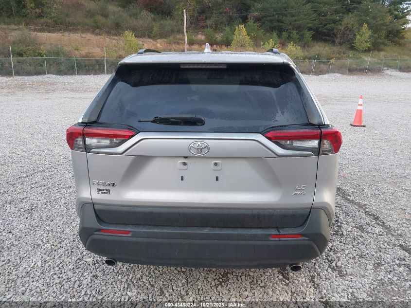 2019 Toyota Rav4 Le VIN: JTMF1RFV8KJ006737 Lot: 43488224