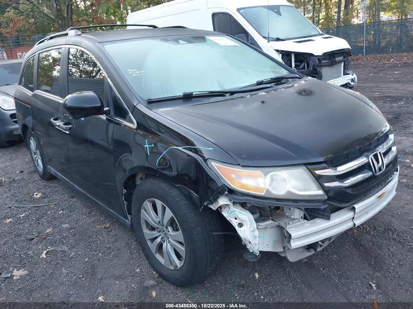 2014 HONDA ODYSSEY EX-L - 5FNRL5H65EB046193