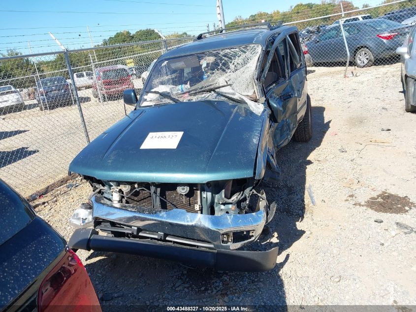 1997 Toyota 4Runner Sr5 V6 VIN: JT3GN86R3V0047636 Lot: 43488327