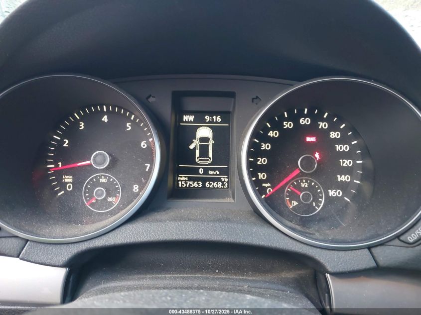 2010 Volkswagen Golf 2-Door VIN: WVWAB7AJ5AW212535 Lot: 43488375