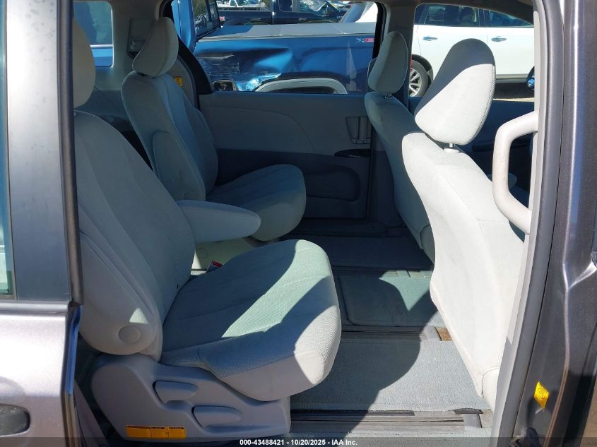 2011 Toyota Sienna Base V6 VIN: 5TDZK3DC0BS149354 Lot: 43488421