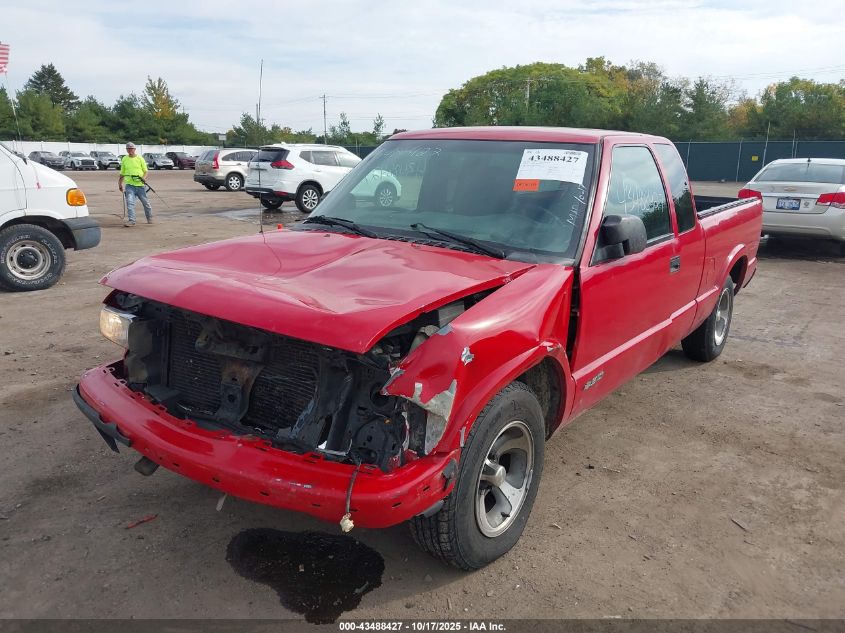 2001 Chevrolet S-10 Ls VIN: 1GCCS19W118168124 Lot: 43488427
