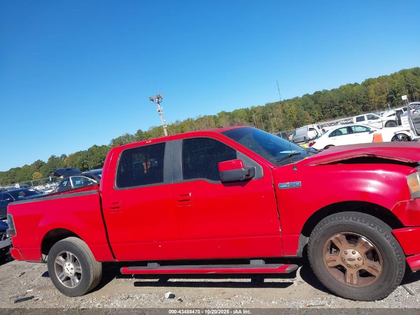 2008 Ford F-150 60Th Anniversary/Fx2/King Ranch/Lariat/Xlt VIN: 1FTPW12V48KB95760 Lot: 43488470