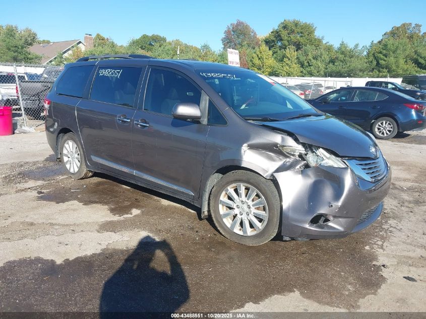 TOYOTA SIENNA LIMITED 7 PASSENGER