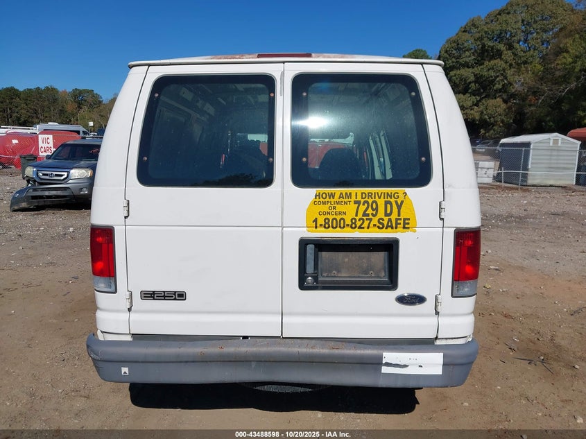 2005 Ford E-250 Commercial/Recreational VIN: 1FTNE24L45HA37603 Lot: 43488598