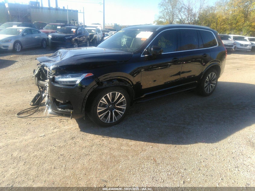 Vin: yv4a22pk1m1723662, lot: 43983588, volvo xc90 t6 momentum 7 passenger 20212