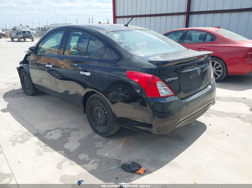 Vin: 3n1cn7ap8jl812589, lot: 43983612, nissan versa 1.6 sv 20183