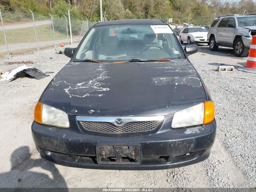 1999 Mazda Protege Dx/Lx VIN: JM1BJ2228X0182427 Lot: 43488688