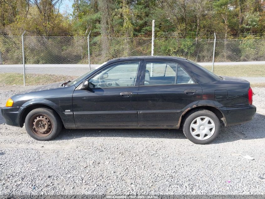 1999 Mazda Protege Dx/Lx VIN: JM1BJ2228X0182427 Lot: 43488688