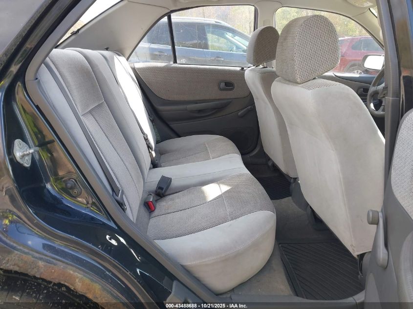 1999 Mazda Protege Dx/Lx VIN: JM1BJ2228X0182427 Lot: 43488688