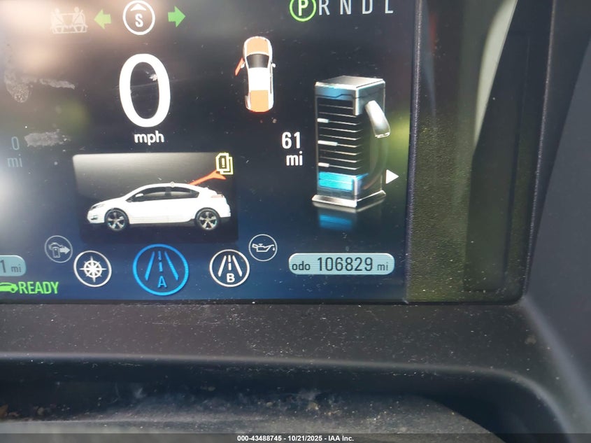 2013 CHEVROLET VOLT 1G1RA6E41DU126359