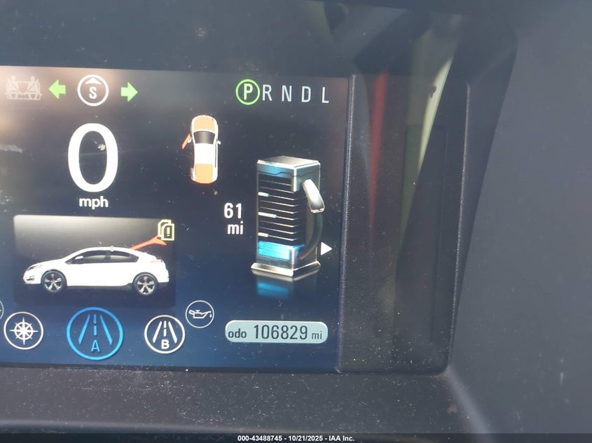 2013 CHEVROLET VOLT 1G1RA6E41DU126359