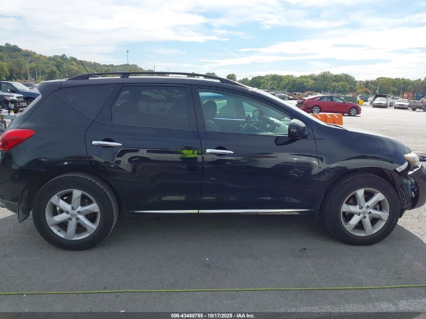 2009 Nissan Murano Sl VIN: JN8AZ18U49W025358 Lot: 43488755
