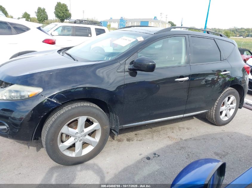 2009 Nissan Murano Sl VIN: JN8AZ18U49W025358 Lot: 43488755