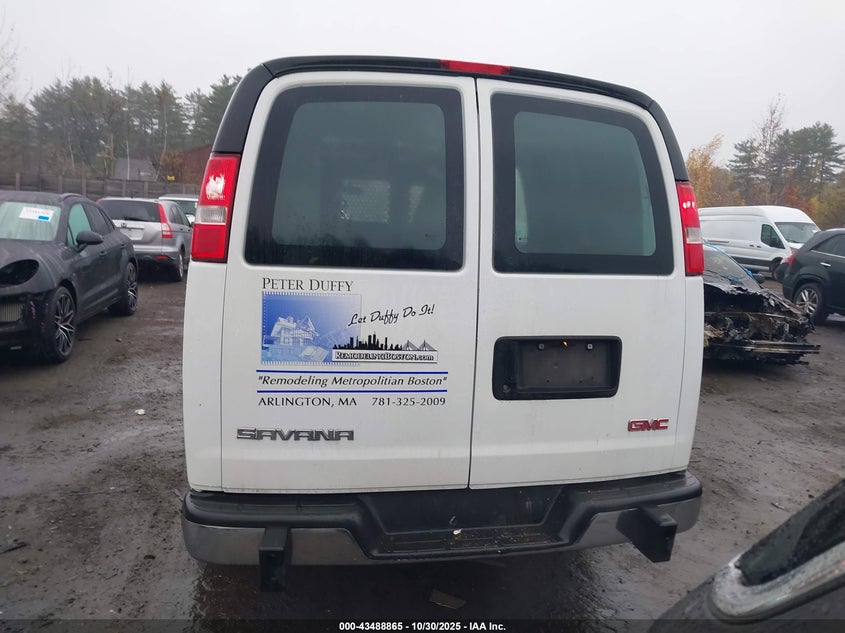 2017 GMC Savana 2500 Work Van VIN: 1GTW7AFF8H1904921 Lot: 43488865