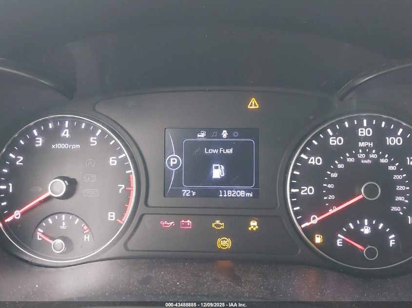 2018 Kia Optima Lx VIN: 5XXGT4L37JG210971 Lot: 43488885