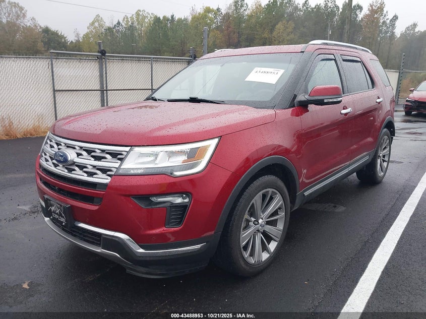 1FM5K7F86JGB15518 2018 FORD EXPLORER photo no. 2