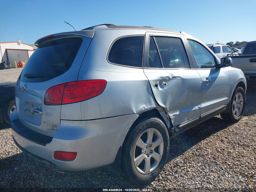 5NMSH13E78H205289 2008 HYUNDAI SANTA FE photo no. 4