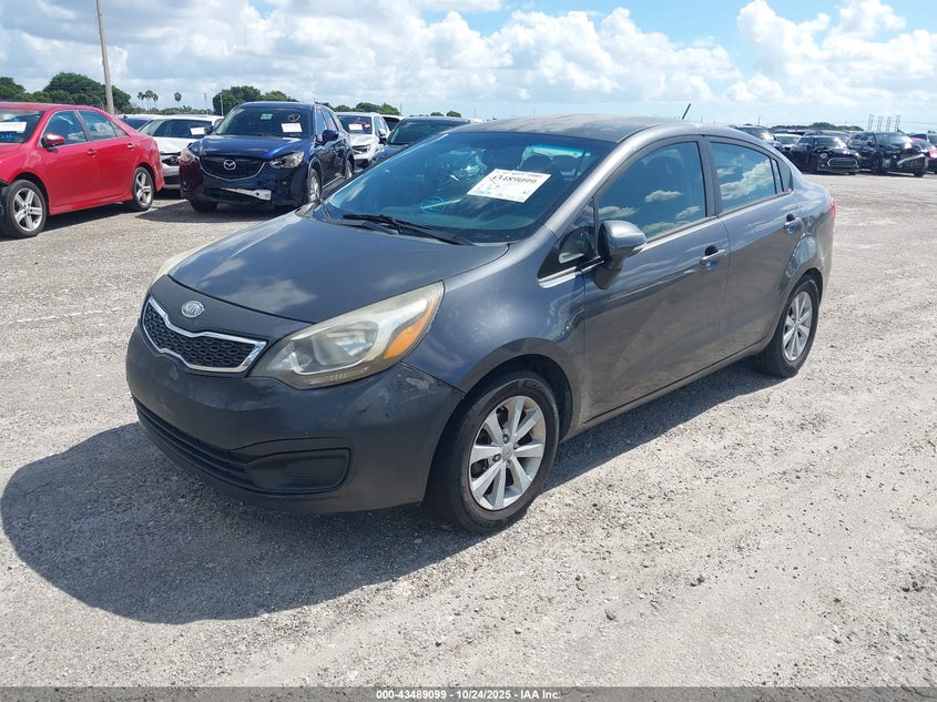 Vin: knadn4a36c6051844, lot: 43984058, kia rio ex 20122