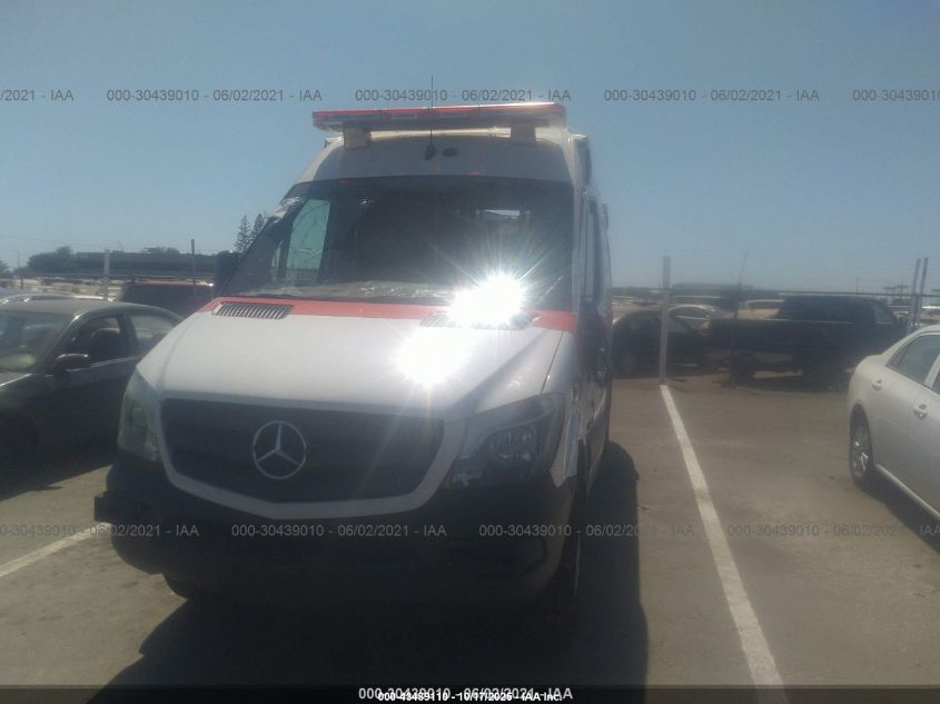 2016 Mercedes-Benz Sprinter 2500 Normal Roof VIN: WDAFE7CD9GP308579 Lot: 43489110