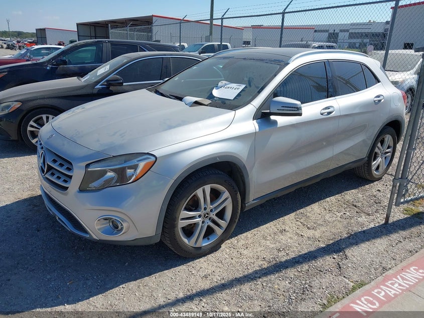 WDCTG4EB4JJ398359 2018 MERCEDES-BENZ GLA-KLASSE photo no. 2