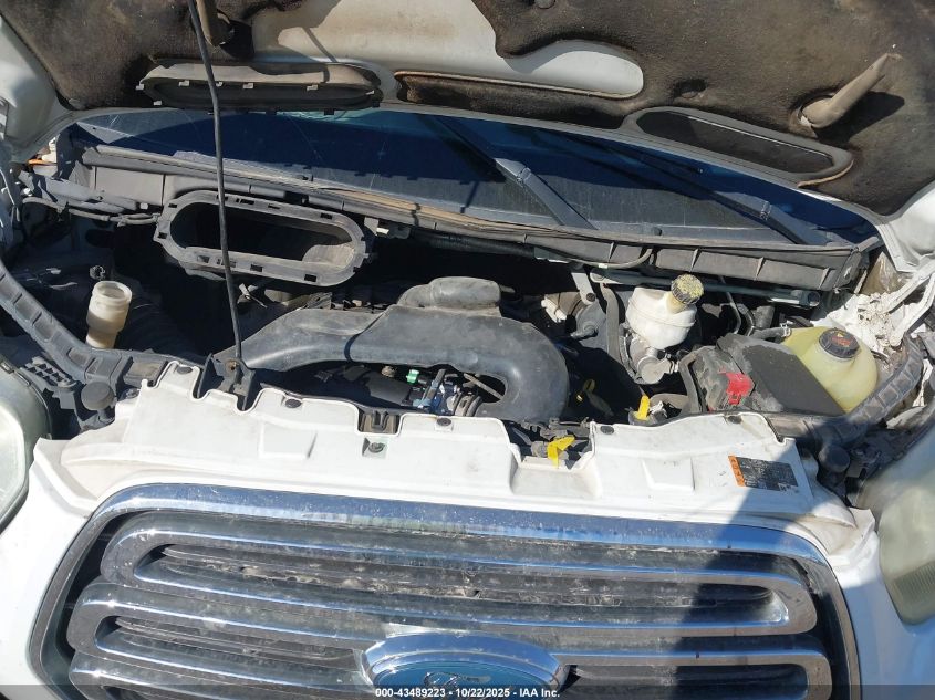 2015 Ford Transit-250 VIN: 1FTNR1ZM0FKA34119 Lot: 43489223