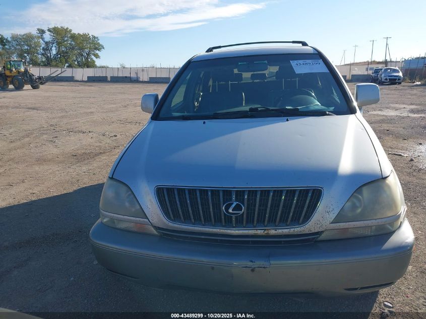 2000 Lexus Rx 300 VIN: JT6HF10U3Y0115933 Lot: 43489299