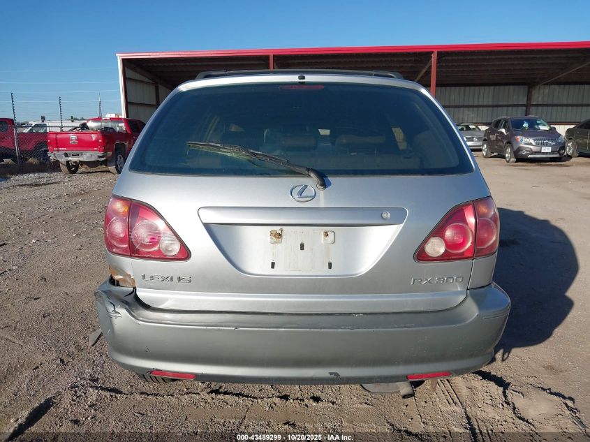 2000 Lexus Rx 300 VIN: JT6HF10U3Y0115933 Lot: 43489299