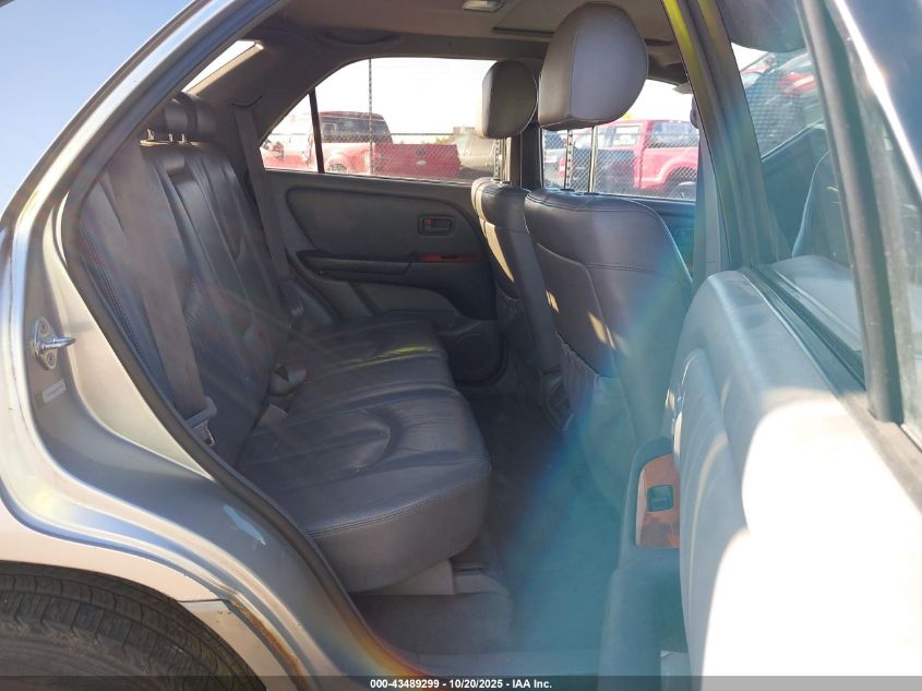 2000 Lexus Rx 300 VIN: JT6HF10U3Y0115933 Lot: 43489299