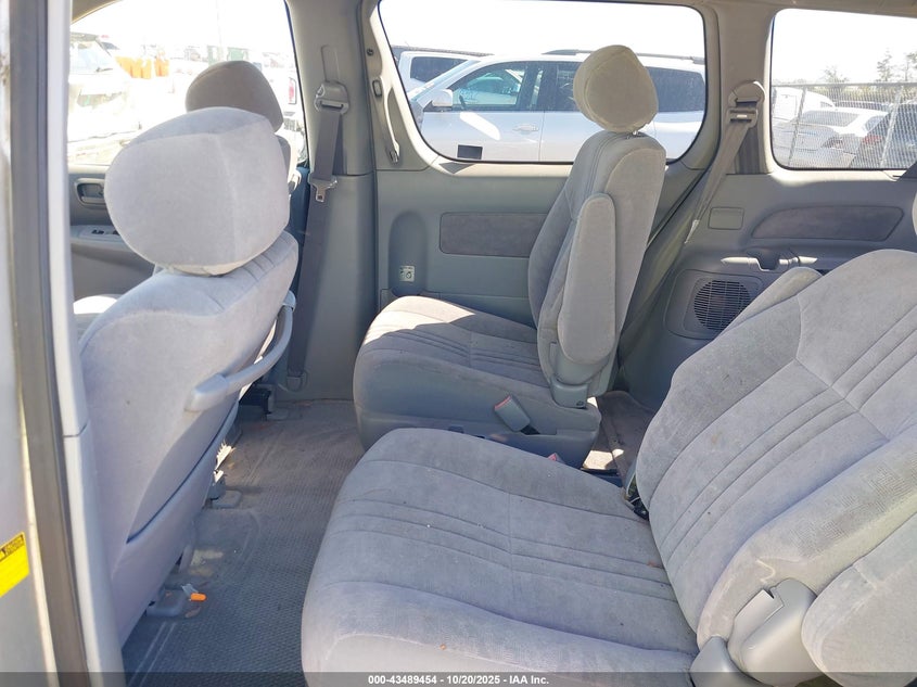 2002 Toyota Sienna Le VIN: 4T3ZF13C72U441706 Lot: 43489454