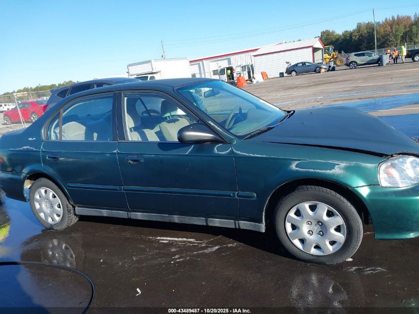 2000 Honda Civic Value Package VIN: 2HGEJ6612YH550539 Lot: 43489487